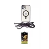 ieg™ iPhone 11 Kılıf Eksen Özel Seri - Siyah Buffer Cam Ekran Koruyucu