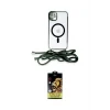ieg™ iPhone 11 Kılıf Eksen Özel Seri - Siyah Buffer Cam Ekran Koruyucu