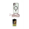 ieg™ iPhone 11 Kılıf Eksen Özel Seri - Siyah Buffer Cam Ekran Koruyucu