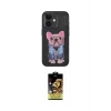 ieg™ iPhone 11 Kılıf İz Minimal Koleksiyonu - Siyah Buffer Cam Ekran Koruyucu