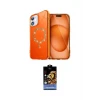 ieg™ iPhone 11 Kılıf Kıvılcım Form Prime - Siyah Buffer Hayalet Cam Ekran Koruyucu
