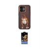 ieg™ iPhone 11 Kılıf Nova Form Koleksiyonu - Siyah Buffer Hayalet Cam Ekran Koruyucu