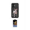 ieg™ iPhone 11 Kılıf Nova Form Koleksiyonu - Siyah Buffer Hayalet Cam Ekran Koruyucu