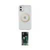 ieg™ iPhone 11 Kılıf Pusula Form - Şeffaf 360 Full Body Arka Koruyucu