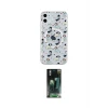 ieg™ iPhone 11 Kılıf Pusula Form - Şeffaf 360 Full Body Arka Koruyucu