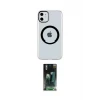 ieg™ iPhone 11 Kılıf Pusula Form - Şeffaf 360 Full Body Arka Koruyucu
