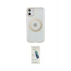 ieg™ iPhone 11 Kılıf Pusula Form - Şeffaf Pasifik Cam Ekran Koruyucu