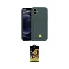 ieg™ iPhone 11 Kılıf Vadi Çizgi Prime - Siyah Buffer Cam Ekran Koruyucu
