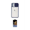 ieg™ iPhone 11 Kılıf Vadi Çizgi - Siyah Buffer Hayalet Cam Ekran Koruyucu