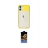 ieg™ iPhone 11 Kılıf Vadi Çizgi - Siyah Buffer Hayalet Cam Ekran Koruyucu