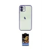 ieg™ iPhone 11 Kılıf Vadi Minimal - Siyah Buffer Hayalet Cam Ekran Koruyucu