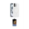 ieg™ iPhone 11 Kılıf Yankı Form Serisi - Siyah Buffer Hayalet Cam Ekran Koruyucu