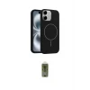 ieg™ iPhone 11 Kılıf Yankı Form Serisi - Siyah Joko Magic 5D Hayalet Cam