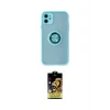 ieg™ iPhone 11 Kılıf Yörünge Çizgi - Siyah Buffer Cam Ekran Koruyucu
