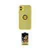 ieg™ iPhone 11 Kılıf Yörünge Çizgi - Siyah Buffer Cam Ekran Koruyucu