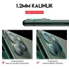 ieg™ İphone 11 Pro 11 Pro Max Full Tempered Kamera Koruyucu Kırılmaz Cam