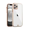 ieg™ İphone 11 Pro 5.8inç Gold Çerçeve Kamera Korumalı Silikon Bumper Kılıf