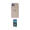 ieg™ iPhone 11 Pro Kılıf Ahenk Çizgi Serisi - Siyah 34D Izgaralı Cam
