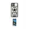 ieg™ iPhone 11 Pro Kılıf Ahenk Klasik - Siyah 34D Izgaralı Cam