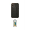 ieg™ iPhone 11 Pro Kılıf Akış Doku - Siyah Polymer Nano Ekran Koruyucu