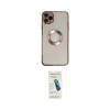 ieg™ iPhone 11 Pro Kılıf Pusula Form - Şeffaf Pasifik Cam Ekran Koruyucu