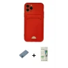 ieg™ iPhone 11 Pro Kılıf Vadi Çizgi Prime - Siyah 20D Premium Cam Ekran Koruyucu + Mavi Shine Kamera Lens Koruma Cam