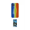 ieg™ iPhone 11 Pro Kılıf Yadigar Çizgi - Siyah 34D Izgaralı Cam