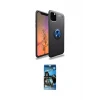 ieg™ iPhone 11 Pro Kılıf Yankı Form Prime - Siyah 34D Izgaralı Cam