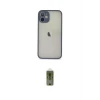 ieg™ iPhone 11 Pro Max Kılıf Ahenk Çizgi Serisi - Siyah Joko Magic 5D Hayalet Cam