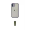 ieg™ iPhone 11 Pro Max Kılıf Ahenk Çizgi Serisi - Siyah Joko Magic 5D Hayalet Cam