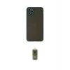 ieg™ iPhone 11 Pro Max Kılıf Ahenk Çizgi Serisi - Siyah Joko Magic 5D Hayalet Cam