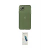 ieg™ iPhone 11 Pro Max Kılıf Ahenk Doku - Şeffaf Pasifik Cam Ekran Koruyucu