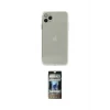 ieg™ iPhone 11 Pro Max Kılıf Ahenk Doku - Siyah 34D Hayalet Izgaralı Cam