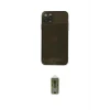 ieg™ iPhone 11 Pro Max Kılıf Ahenk Doku - Siyah Joko Magic 5D Hayalet Cam