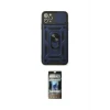 ieg™ iPhone 11 Pro Max Kılıf Ahenk Klasik - Siyah 34D Hayalet Izgaralı Cam