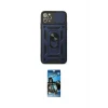 ieg™ iPhone 11 Pro Max Kılıf Ahenk Klasik - Siyah 34D Izgaralı Cam