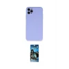 ieg™ iPhone 11 Pro Max Kılıf Ahenk Serisi - Siyah 34D Izgaralı Cam
