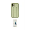 ieg™ iPhone 11 Pro Max Kılıf Akış Doku - Şeffaf Pasifik Cam Ekran Koruyucu