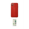 ieg™ iPhone 11 Pro Max Kılıf Akış Doku - Siyah 20D Premium Cam Ekran Koruyucu