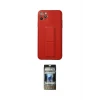 ieg™ iPhone 11 Pro Max Kılıf Akış Doku - Siyah 34D Hayalet Izgaralı Cam
