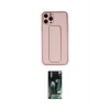 ieg™ iPhone 11 Pro Max Kılıf Akış Doku - Siyah 360 Mat Full Body Arka Koruyucu