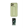 ieg™ iPhone 11 Pro Max Kılıf Akış Doku - Siyah 360 Mat Full Body Arka Koruyucu