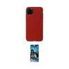 ieg™ iPhone 11 Pro Max Kılıf Kozmos Yansıma Özel Seri - Siyah 34D Izgaralı Cam