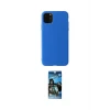 ieg™ iPhone 11 Pro Max Kılıf Kozmos Yansıma Özel Seri - Siyah 34D Izgaralı Cam