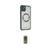 ieg™ iPhone 11 Pro Max Kılıf Kutup Modern - Siyah Joko Magic 5D Hayalet Cam