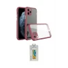 ieg™ iPhone 11 Pro Max Kılıf Nova Asil Özel Seri - Siyah Polymer Nano Ekran Koruyucu