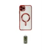 ieg™ iPhone 11 Pro Max Kılıf Nova Işık Özel Seri - Siyah Joko Magic 5D Hayalet Cam