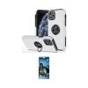 ieg™ iPhone 11 Pro Max Kılıf Odak Form Prime - Siyah 34D Izgaralı Cam