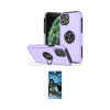 ieg™ iPhone 11 Pro Max Kılıf Odak Form Prime - Siyah 34D Izgaralı Cam