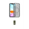 ieg™ iPhone 11 Pro Max Kılıf Siluet Minimal Prime - Siyah Joko Magic 5D Hayalet Cam